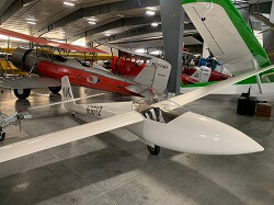 See a 1968 Libelle Glider at the Western Antique Aeroplane & Automobile Museum. 