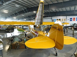 See a 1943 Piper HE-1 at the Western Antique Aeroplane and Automobile Musem.