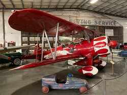 WAAAM's 1941 wing walking Stearman is a much modified PT-17.