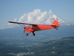 See a 1938 Taylorcraft BC-65 at the Western Antique Aeroplane and Automobile Museum.