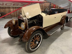 WAAAM's 1922 Velie Touring Car once fully restored.