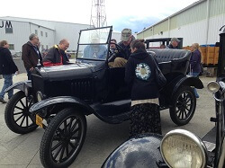 One of WAAAM's Model Ts during Model T Driving School.