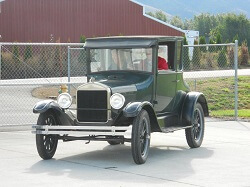 WAAAM's 1927 Model T Ford out driving.