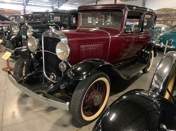 This 1931 Chevy 4-Door Sedan likes to give rides at WAAAM during the Second Saturday events.