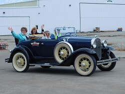 This 1931 Ford Model A Roadster is one of our favorite Second Saturday drivers.