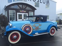 This 1932 Willys Overland Model 90 was used in various Hopalong Cassidy movies and tv shows.