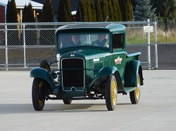 WAAAM's maiden voyage of their 1933 International Truck during a Second Saturday event.