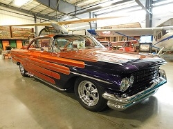 WAAAM doesn't have very many custom cars but this 1960 Pontiac is king of them all. 